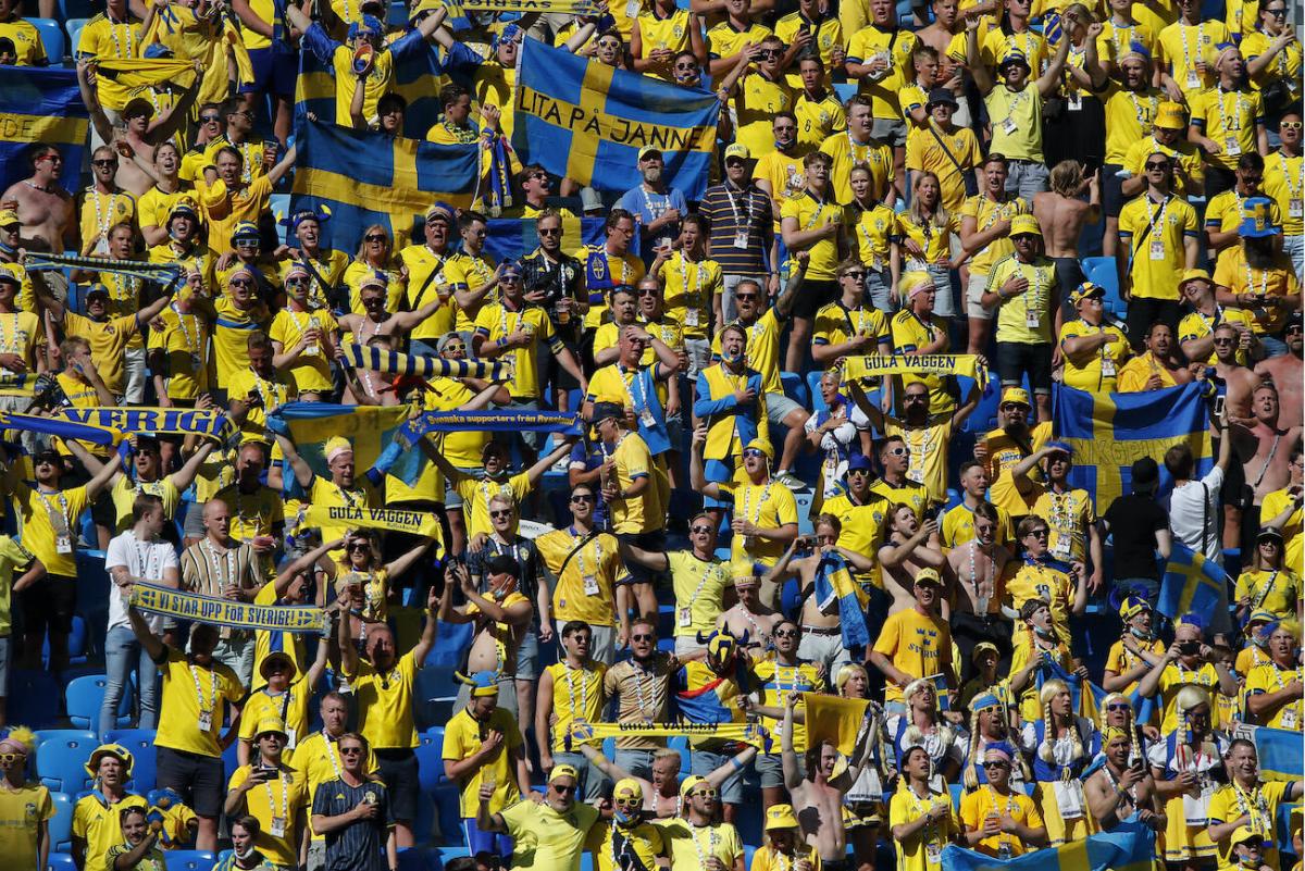 Swedish football fans